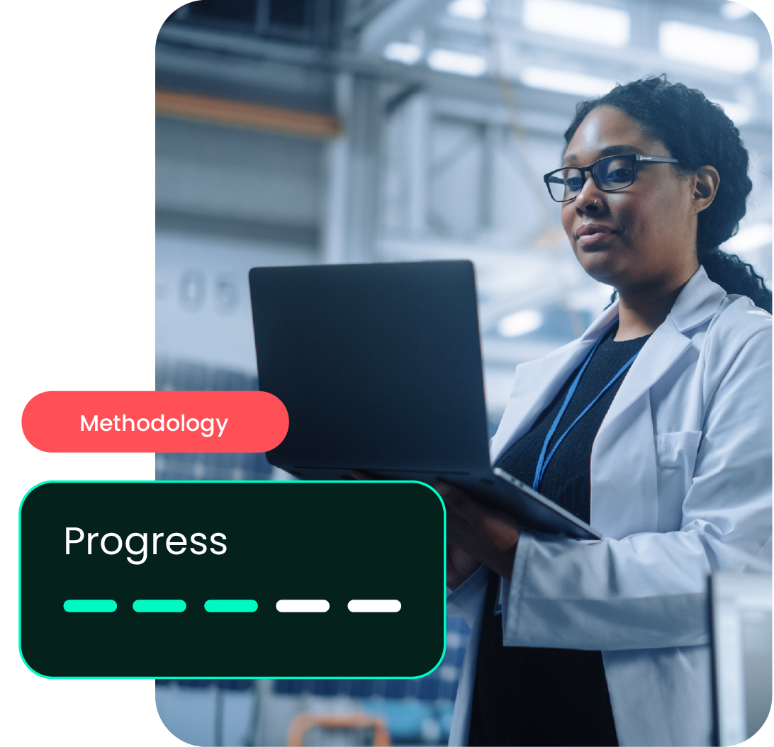 Team collaborating with Milestone Planner targets overlay