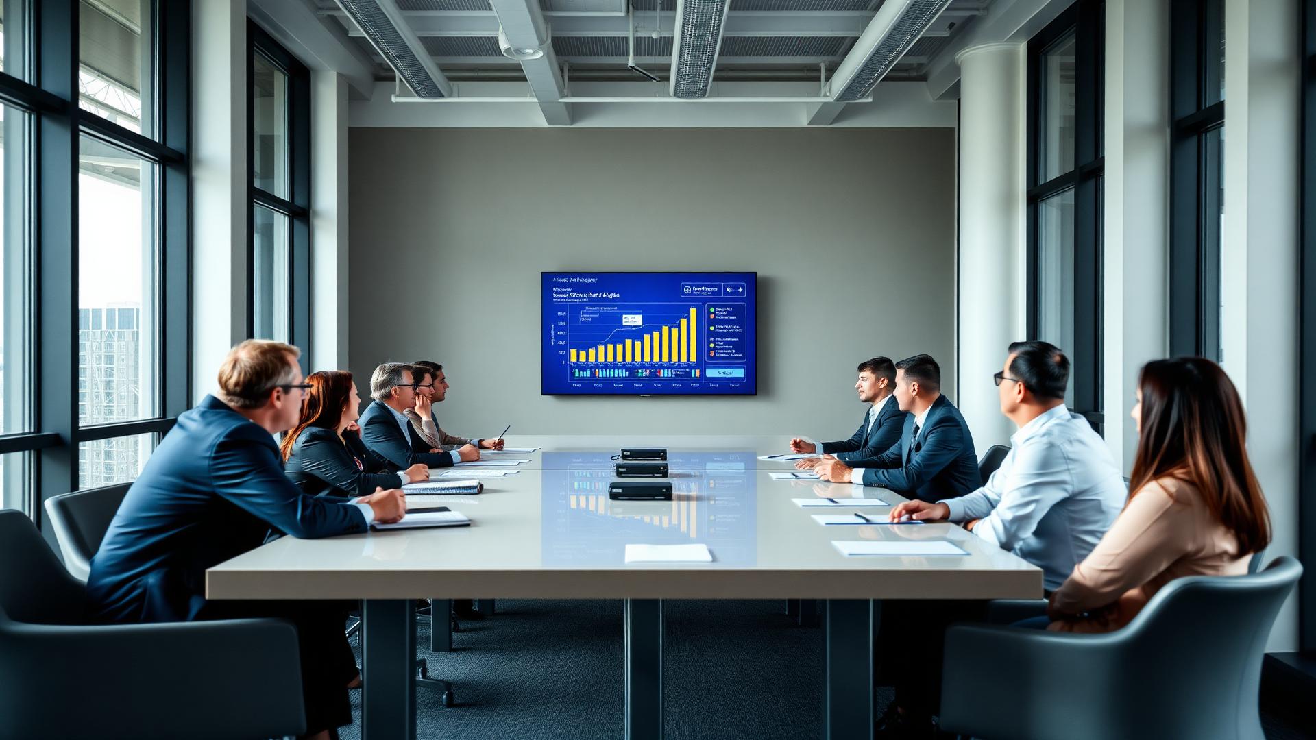 Boardroom meeting